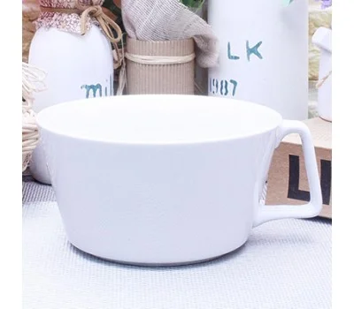 백자 라면기 138x79mm, 570ml