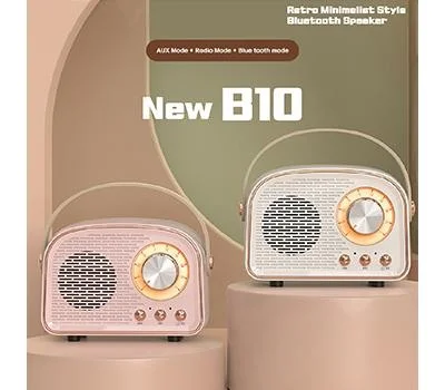 B10 LED 블루투스 스피커 FM라디오