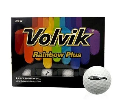 볼빅 레인보우 플러스 화이트 골프공 12구