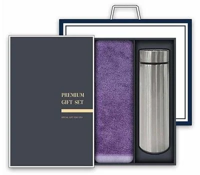 송월타올 뱀부180g 온도계텀블러500ml 프리미엄세트