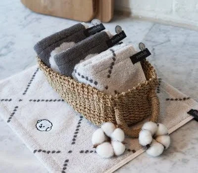 푸들이고리수건40수