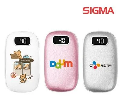 시그널 양면발열 충전식 손난로보조배터리 5,000mAh