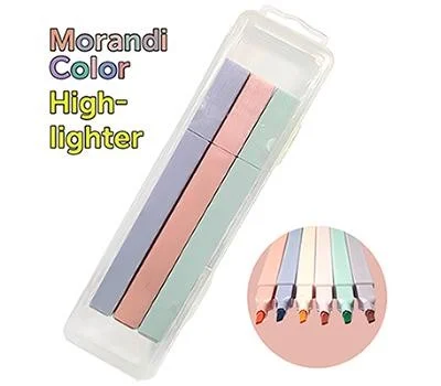 모란디칼라형광펜 3P세트
