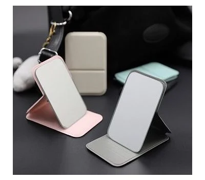 3단거치 파스텔 손거울 거울 포켓거울 접이식거울 ...