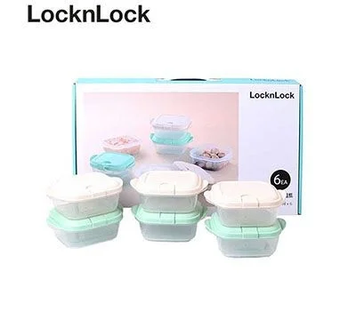 락앤락_1120S6 햇쌀밥용기 6조 세트