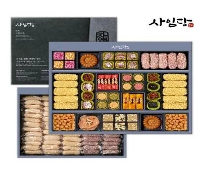 사임당한과 선물세트 수복세트 2단