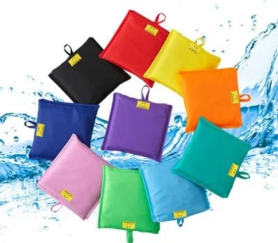 방글이 휴대용 접이식 포켓 장바구니